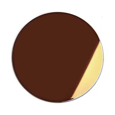 Vintage Frames Company 215 - Brown Solid Flash Gold