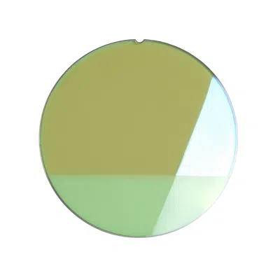 Vintage Frames Company 283 - Green Strip Flash Blue