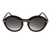 Vintage Frames Company 508 Monte Carlo Black Acetate In Black