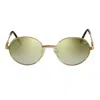 Vintage Frames Company 508 Signature Series 18kt Gold In Gold