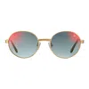 Vintage Frames Company 508 Signature Series 18kt Gold In Gold