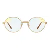 Vintage Frames Company 508 Signature Series 18kt Gold In Gold