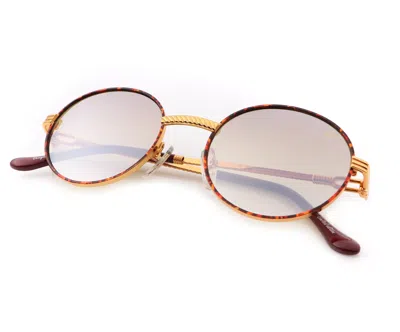 Vintage Frames Company 508 Tortoise Edition 18kt Gold In Tortoise / Yellow Gold