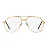 Vintage Frames Company Bad Boys 18kt Gold In Gold