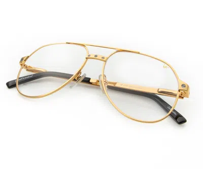Vintage Frames Company Bad Boys Love Collection 24kt Two-tone Yellow Gold