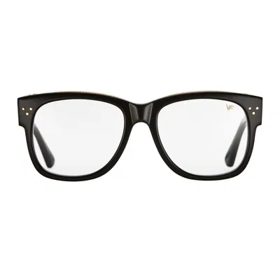 Vintage Frames Company Billionaire Black Acetate