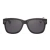Vintage Frames Company Billionaire Black Acetate In Black