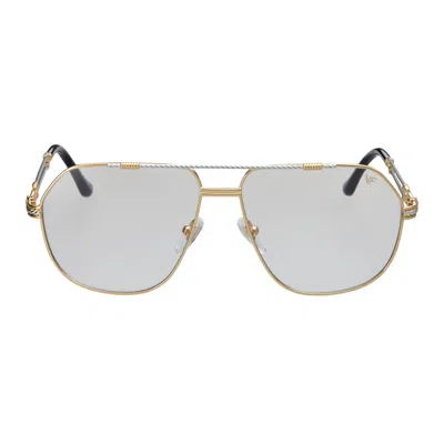 Vintage Frames Company Boss Double Rope Edition 18kt Two-tone Gold