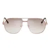 Vintage Frames Company Boss Double Rope Edition 18kt Two-tone Rose Gold In Gray