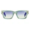 Vintage Frames Company Bowie Limited Edition Green Metallic In Blue