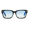 Vintage Frames Company Bowie Square-frame Sunglasses In Black