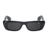 Vintage Frames Company Buddy Black Acetate In Black