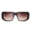 Vintage Frames Company Bully Brown Tortoise Acetate In Black