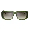 Vintage Frames Company Bully Green Acetate In Green