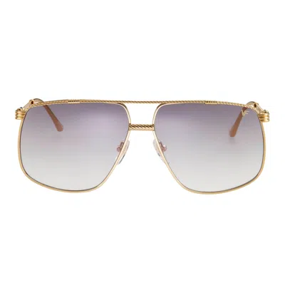 Vintage Frames Company Cash Xl 24kt Gold In Multi