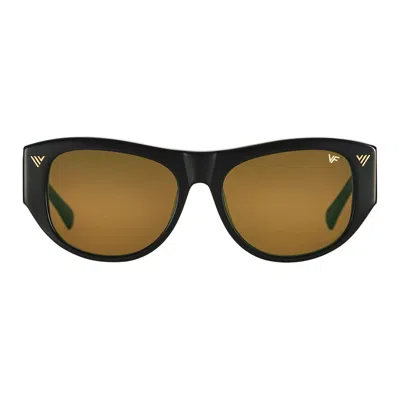 Vintage Frames Company Casper Black Acetate