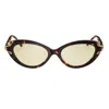 Vintage Frames Company Catwalk Brown Tortoise Acetate In Black
