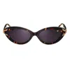 Vintage Frames Company Catwalk Brown Tortoise Acetate In Black