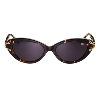 Vintage Frames Company Catwalk Brown Tortoise Acetate In Black