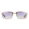 Vintage Frames Company Celebrity 24kt Gold In Gold