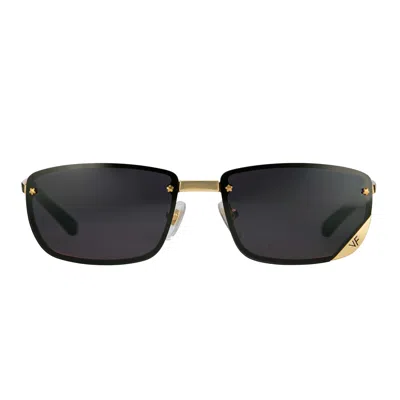 Vintage Frames Company Celebrity 24kt Gold In Black