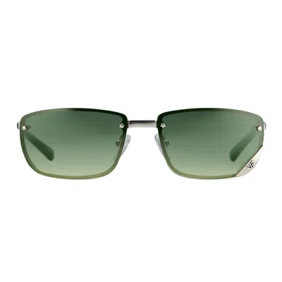 Vintage Frames Company Celebrity 24kt White Gold In Green