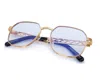 Vintage Frames Company Hustler Jacques Cartier Edition 24kt Gold