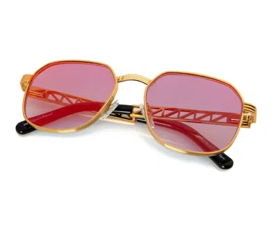 Vintage Frames Company Ceo Jacques Cartier Edition 24kt Gold