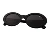 Vintage Frames Company Cobain Black Acetate In Black