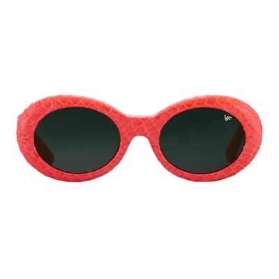 Vintage Frames Company Cobain Limited Edition Red Snakeskin