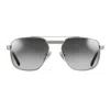 Vintage Frames Company Commander 18kt White Gold In Metallic