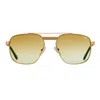 Vintage Frames Company Commander 18kt Yellow Gold In Yellow