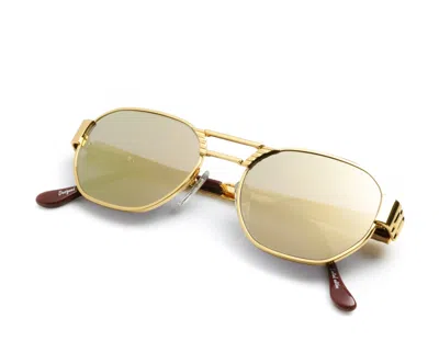 Vintage Frames Company Crown 24kt Gold In Neutral