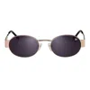 Vintage Frames Company Cypher 24kt Rose Gold In Black