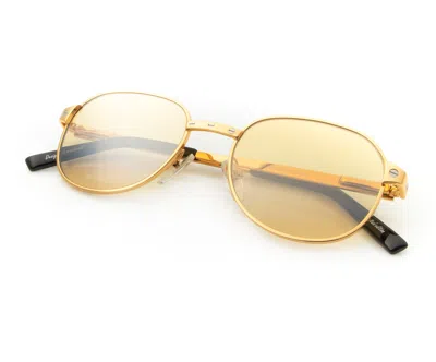 Vintage Frames Company Detroit Player 2 Love Collection 24kt Two-tone Yellow Gold