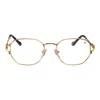 Vintage Frames Company Detroit Player Deluxe 18kt Gold In Gold