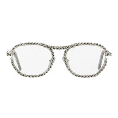 Vintage Frames Company Detroit Player Full Cuban 24kt White Gold In Multi