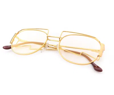 Vintage Frames Company Detroit Player Geometric Edition 24kt Gold