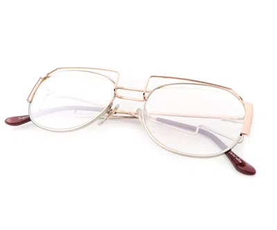 Vintage Frames Company Detroit Player Geometric Edition 24kt Two-tone Rose Gold