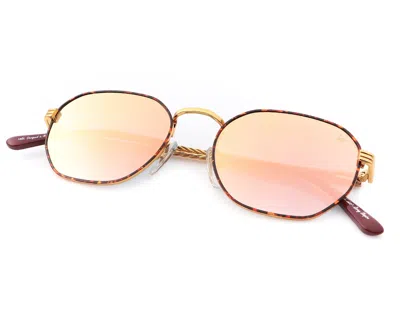 Vintage Frames Company Detroit Player Tortoise Edition 18kt Gold In Neutral