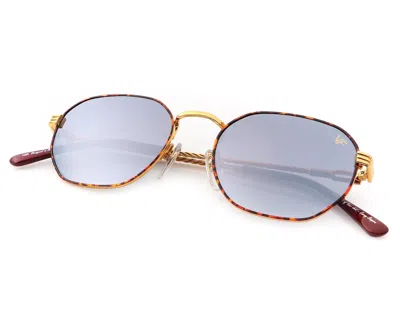 Vintage Frames Company Detroit Player Tortoise Edition 18kt Gold In Multi