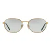 Vintage Frames Company Detroit Player Xl 18kt Gold In Gold
