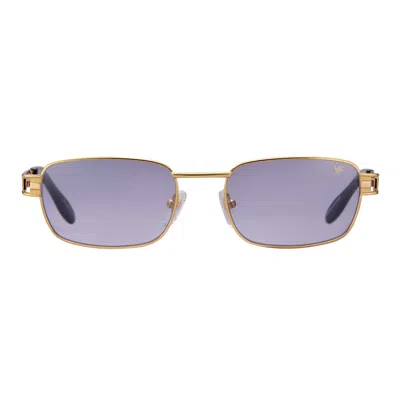 Vintage Frames Company Dime 24kt Yellow Gold In Purple