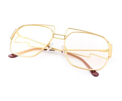 Vintage Frames Company Executive Geometric Edition 24kt Gold