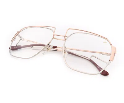 Vintage Frames Company Executive Geometric Edition 24kt Two-tone Rose Gold