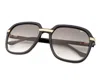 Vintage Frames Company Executive Monte Carlo Edition Black Acetate In Black