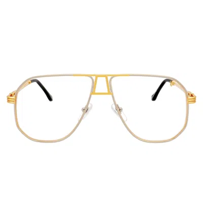 Vintage Frames Company Fight Club 18kt Two-tone Yellow Gold