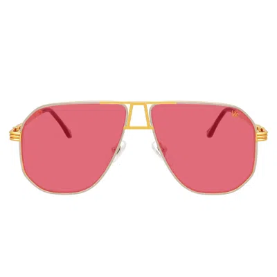 Vintage Frames Company Fight Club 18kt Two-tone Yellow Gold