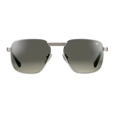 Vintage Frames Company General 18kt White Gold In Gray