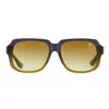 Vintage Frames Company Gentleman Blue Acetate In Brown